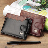 Leather Vintage Men Wallets