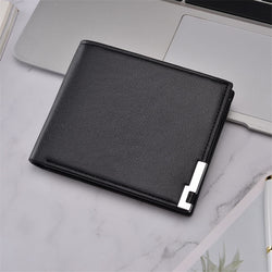 Ultra-thin Short Sequined Men Wallets