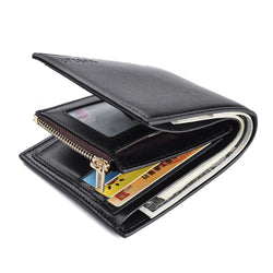 Men Wallet Leather Soft Credit Cards