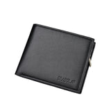 Men Wallet Leather Soft Credit Cards
