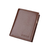 Men Wallet Leather Soft Credit Cards