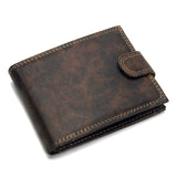 Leather Short Men Wallet